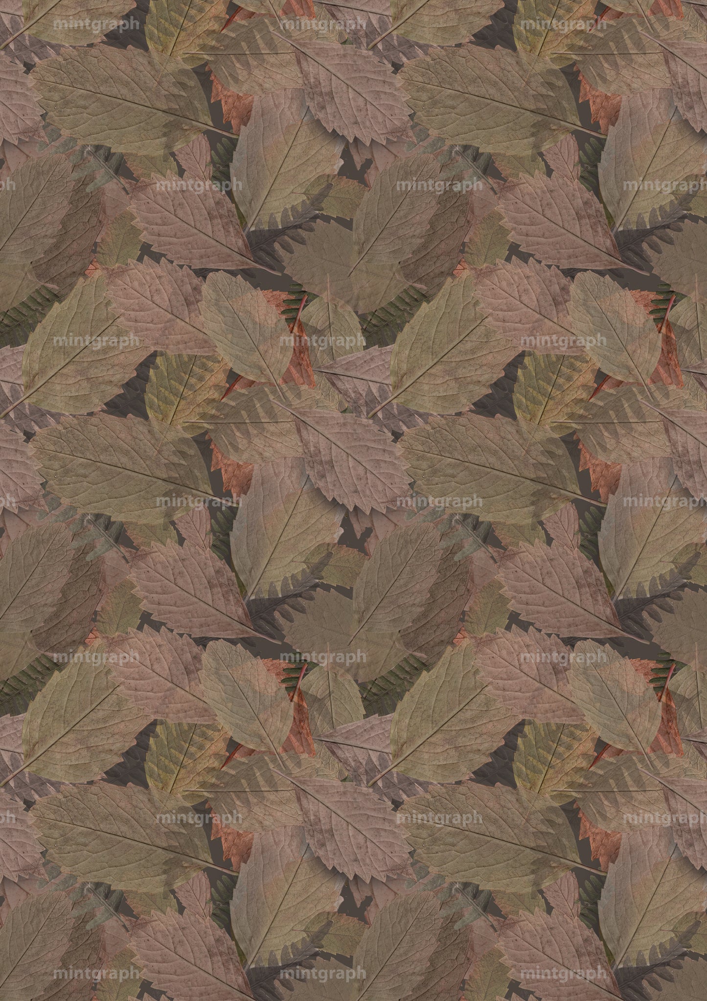 Artwork pattern file (camouflage leaves)